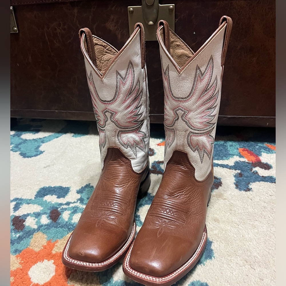 SHYANNE square toed boots